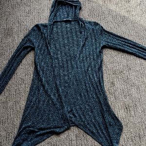 Full Tilt knit cardigan with hood